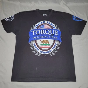 Urijah Faber Torque Shirt Mens XL Black MMA California Kid Power Strength Pride - Picture 1 of 17
