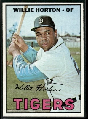 1967 Topps Willie Horton RC #465 NM - Image 1 of 2