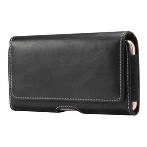 for Nokia C2 2Nd Edition (2022) Holster Horizontal Leather with Belt Loop New... - Picture 1 of 6