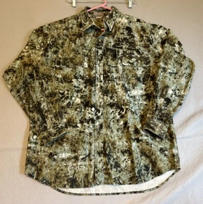 Sage Brush Camouflage Shirt Heavy Weight Sage Canyon Systems Camo Rare USA Made - Image 1 of 4