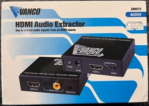 Vanco 280573 HDMI Audio Extractor - Picture 1 of 6