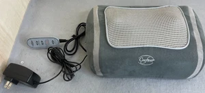 TESTED WORKING Crofton Shiatsu Heated Rotating Back Massaging Cushion - Picture 1 of 7
