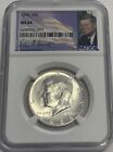 1964 P NGC MS64 SILVER KENNEDY HALF DOLLAR FIRST YEAR ISSUE JFK COIN SIGNATURE