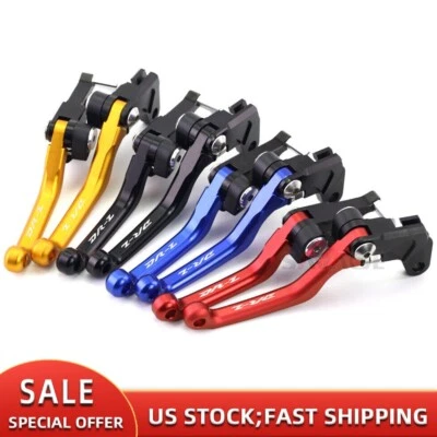 CNC Pivot Clutch Brake Levers For Suzuki DRZ400S DRZ400E DRZ 400SM DRZ 400 S/SM - Image 1 of 4