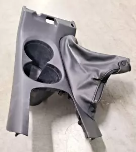 14-16 Mazda 3 center console cup holder OEM P/N BHNI-64431 w/hand brake boot - Picture 1 of 8
