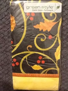 Green Style Earth Smart Partyware Guest Towels Napkins Harvest Pottery 16ct - Picture 1 of 2