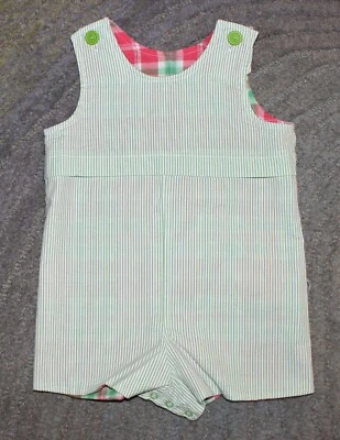 Chez Ami двусторонний короткий комбинезон для мальчиков ясельного возраста (цельный) - размер - 2 - новый с Ярлыками - Изображение 1 из 4