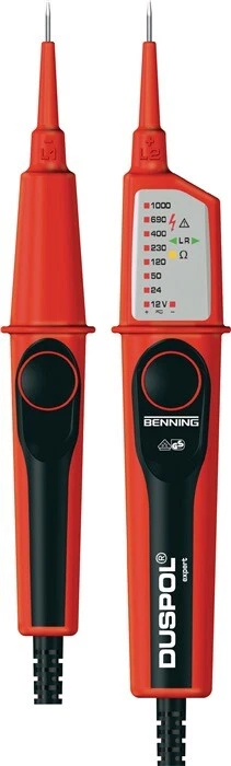 3x BENNING DUSPOL Expert Spannungsprüfer