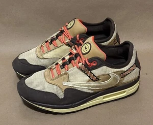 Nike Air Max 1 Travis Scott OG Cactus Jack “Baroque Brown” Size 8 Used - Picture 1 of 12