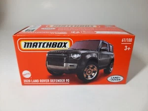 Matchbox 2024 Mattel 2020 Land Rover Defender 90 61/100 Box Modellino 1/64 - Foto 1 di 1