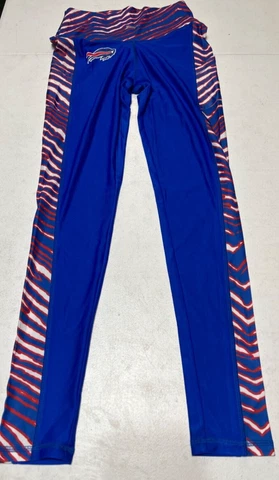 Buffalo Bills Zubaz Pants Women's Leggings Tights Medium New Cover