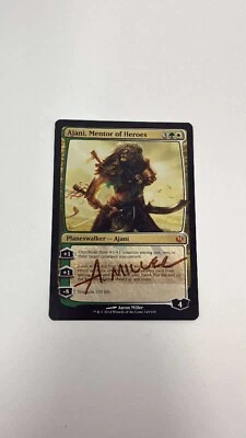 Ajani, Mentor of Heroes English SIGNED by Card Artist Aaron Miller - Image 1 of 2