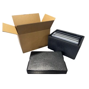 Universal Bulk Laptop Shipping/Handling Box | FedEx Certified | Holds 5 Laptops - Picture 1 of 6