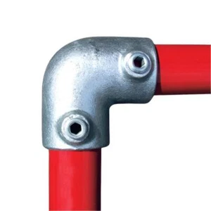 Galvanised Handrail System - 125 - 2 Way 90° Elbow CLEARANCE - Picture 1 of 2