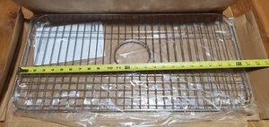 KOHLER Bottom Sink Bowl Rack Durable Stainless-Steel Rubber Feet Dishwasher NEW. - Picture 1 of 4