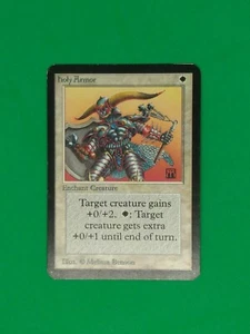 MTG Holy Armor NM Alpha Limited Vintage Magic The Gathering - Bild 1 von 3