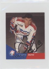 2015-16 Ochsner Hockey Swiss National League Stickers Vladimir Krutov #021