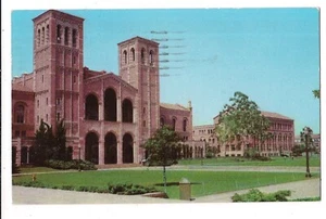 Royce Hall UNIVERSITY of CALIFORNIA Los Angels Westwood Village CA Postcard 1967 - Picture 1 of 2