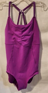 IVIVVA BY LULULEMON GIRL'S ONE PIECE SWIMSUIT SIZE 14 PURPLE - Picture 1 of 5
