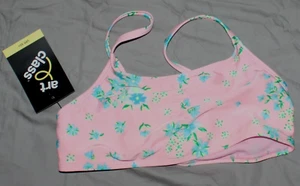NWT Art Class Girls Bikini Floral Swim Top Pink Size XS 4/5 - Picture 1 of 1