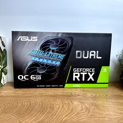 ASUS Dual GeForce RTX 2060 EVO OC Edition 6GB GDDR6 Graphics Card *Sealed* - Image 1 of 4