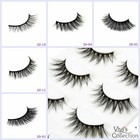 False Lashes Eyelashes Natural Faux 3D Mink Wispy Long Thick Short Cat Eye UK