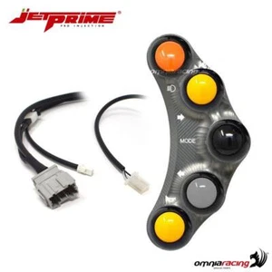 JetPrime road left handlebar switches 6 button titanium MV Agusta RIVALE 14-16 - Picture 1 of 8