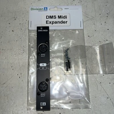 Division 6 Dual Mini Sequencer MIDI EXPANDER Modul MONTIERT Neu. KOSTENLOSER VERSAND - Bild 1 von 4