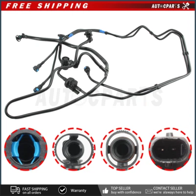 Tubo de suministro de combustible y vapor para Land Rover Range Rover Evoque 2012-2017 2018 Foto 1 de 4