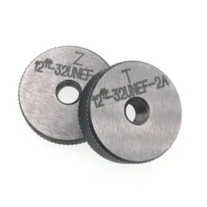 Thread Ring Gauge GO NOGO # 12-32 UN Ring Gage 12-32 UNEF 2A Thread Ring Gage - Picture 1 of 2