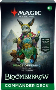 MTG MAGIC THE GATHERING BLOOMBURROW PEACE OFFERING COMMANDER DECK - Picture 1 of 1