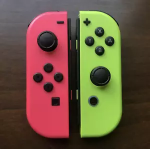 For Nintendo Switch Joy Con L & R Bluetooth Wireless Gamepad Controller w Straps - Picture 1 of 6
