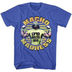 Macho Man Randy Savage MADNESS Sunset Bandana Mens T Shirt Shades Wrestling Hero - Picture 1 of 4