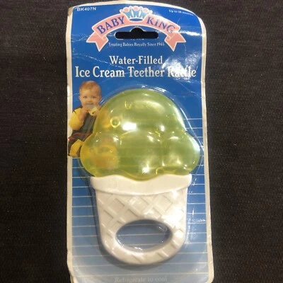 Sonajero mordedor helado relleno de agua baby king  Foto 1 de 4