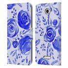 Official Anis Illustration Flower Pattern 2 Leather Book Case For Sony Phones 2