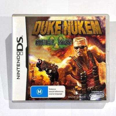 Duke Nukem Critical Mass - Nintendo DS - Like New - Complete with Manual - PAL - Image 1 of 4