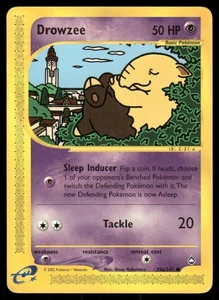 Pokemon Tcg Drowzee #74a Pokemon Aquapolis MP - Picture 1 of 2