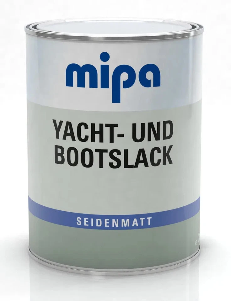 Mipa Yacht- und Bootslack transparent / seidenmatt 2,5 Liter Holz Klarlack - Bild 1 von 1