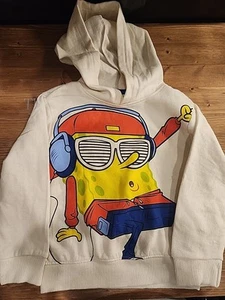 NEW Toddler SpongeBob Cool Shades Hoodie Sife 4 T - Picture 1 of 6