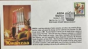 6° Cachets 4434 Kwanzaa 2009 ASDA Cancel Mega Event  - Picture 1 of 1
