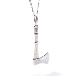 Colgante hacha plata de ley 925 6,3 g - Imagen 1 de 8