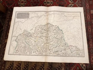 1825 Karte ANGUSSHIRE (Nördlicher Teil) Thomson ATLAS von SCHOTTLAND Angus - Bild 1 von 4