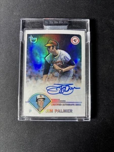 2003 Topps Retired Signature Edition #TA-JP Jim Palmer Auto Refractor #/25 - Picture 1 of 2