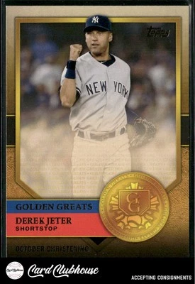 2012 Topps Golden Greats #GG-28 Derek Jeter - Image 1 of 2