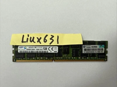 HP 16G DDR 2Rx8 PC3L-12800R 759968-081 REG SERVER RAM - Image 1 of 2