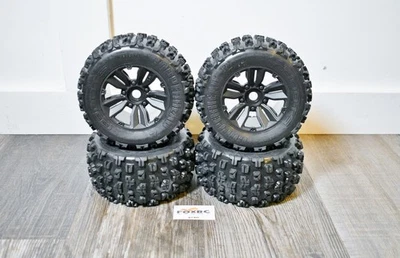 ARRMA Kraton 6s BLX Dboots Copperhead 2 Tires & 17mm Wheels (Set of 4) FX3740 - Image 1 of 4