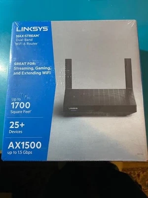 Linksys AX1500 wifi 6 router - Image 1 of 3