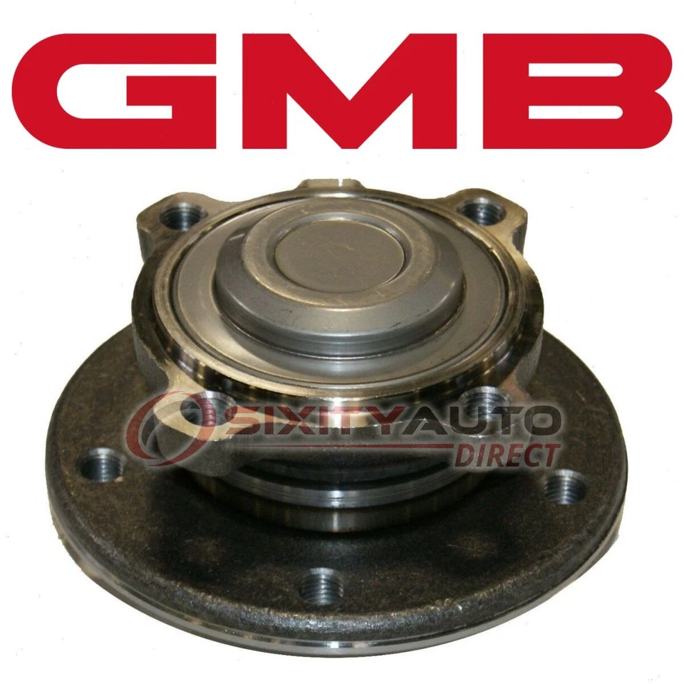 GMB Front Wheel Bearing Hub Assembly for 2008-2013 BMW 128i - Driveline Axle rr Foto 1 de 4