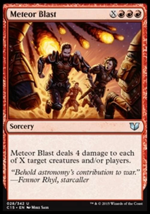Meteor Blast - Light Play MTG Commander 2015 - Image 1 of 1