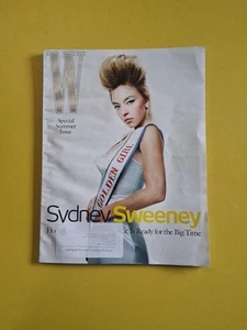 W MAGAZINE 2025 SYDNEY SWEENEY COVER Special Summer Issue NEW June Golden Girl - Picture 1 of 3